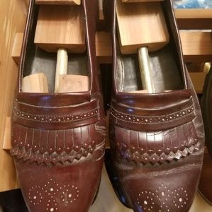 Johnston and Murphy Brown Wingtips - Size 12